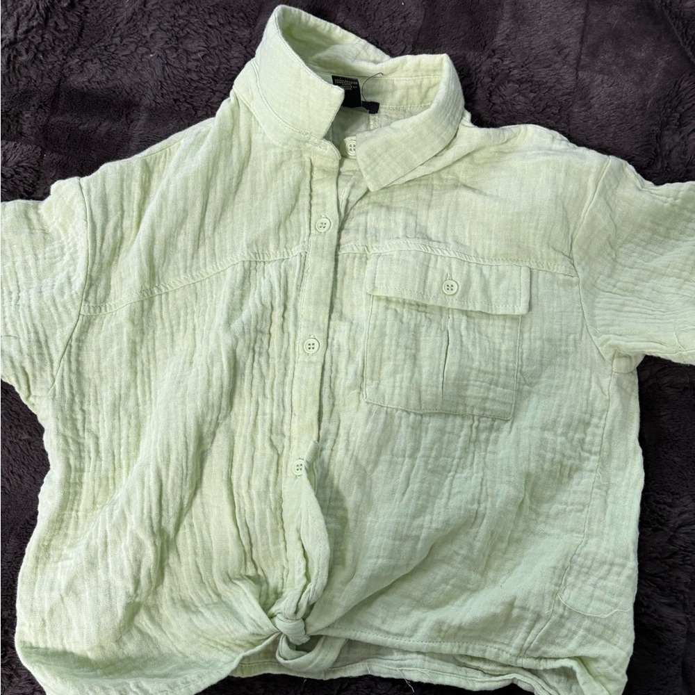 Kids button shirt
